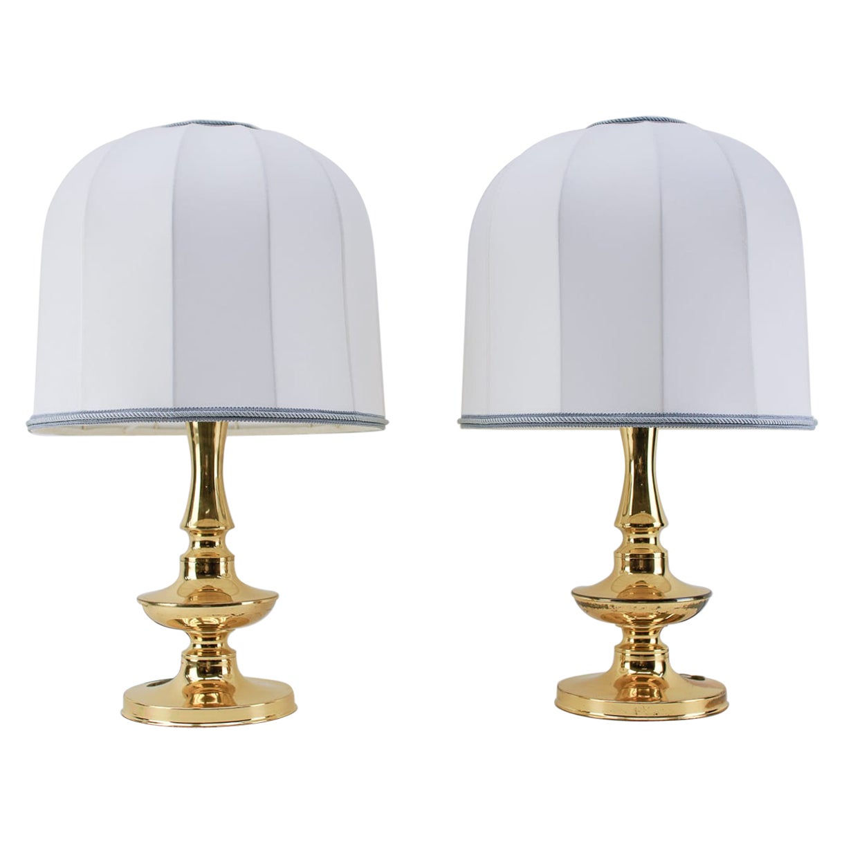 Ein Paar sehr elegante Mid-Century-Modern-Tischlampen, 1960er Jahre