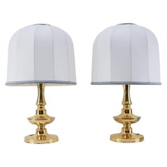 Pair Very Elegant Mid-Century Modern Table Lamps, 1960s