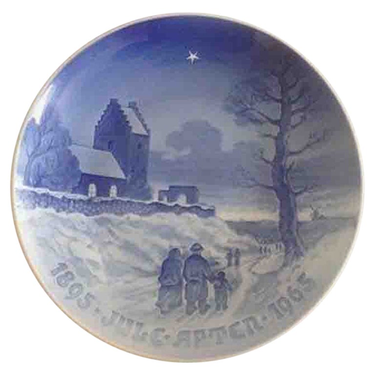 Bing & Grondahl Christmas Jubilee Plate from 1965 For Sale