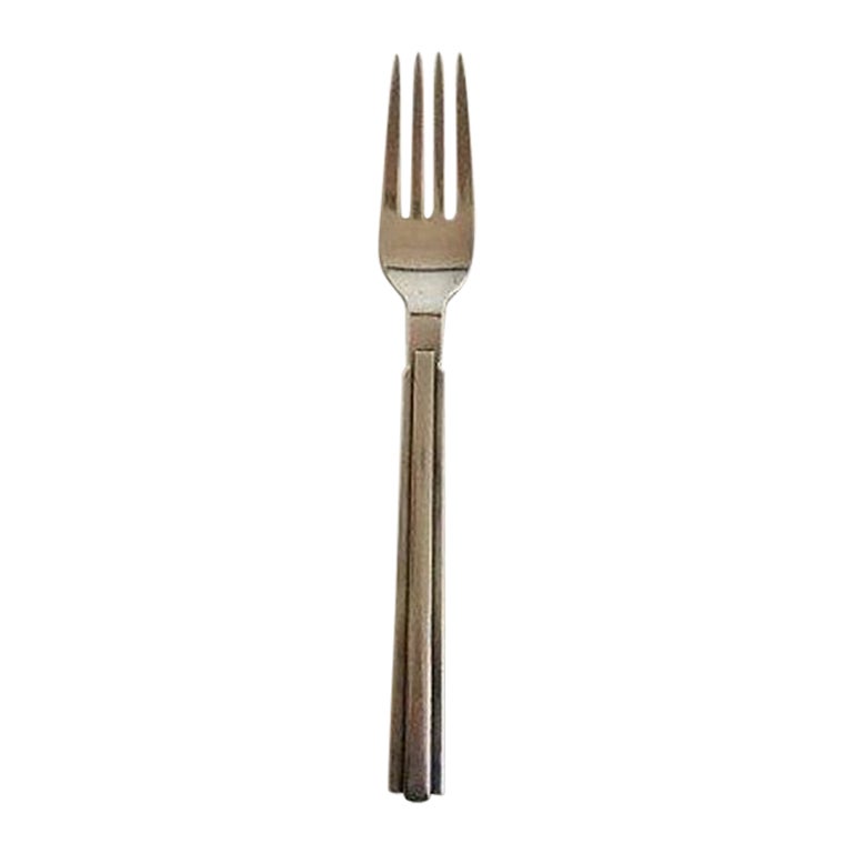 Hans Hansen Arvesølv No 18 Sterling Silver Dinner Fork For Sale