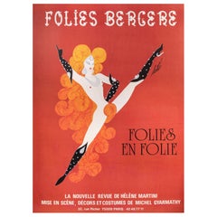 Folies Bergere, Folies en Folie! Poster by Erté