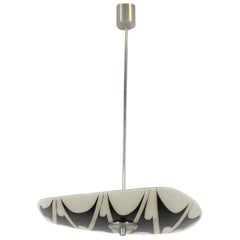 Mid-Century Patterned Ceiling Lamp from Napako, 1960s