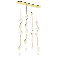 Modern Classic Gold Branch Lamps Hanging by Masquespacio