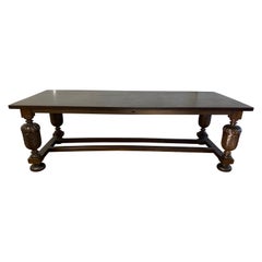 Antique Jacobean Style Conference or Dining Table