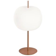 'Kushi XL' Opaline Glass and Copper Table Lamp for KDLN