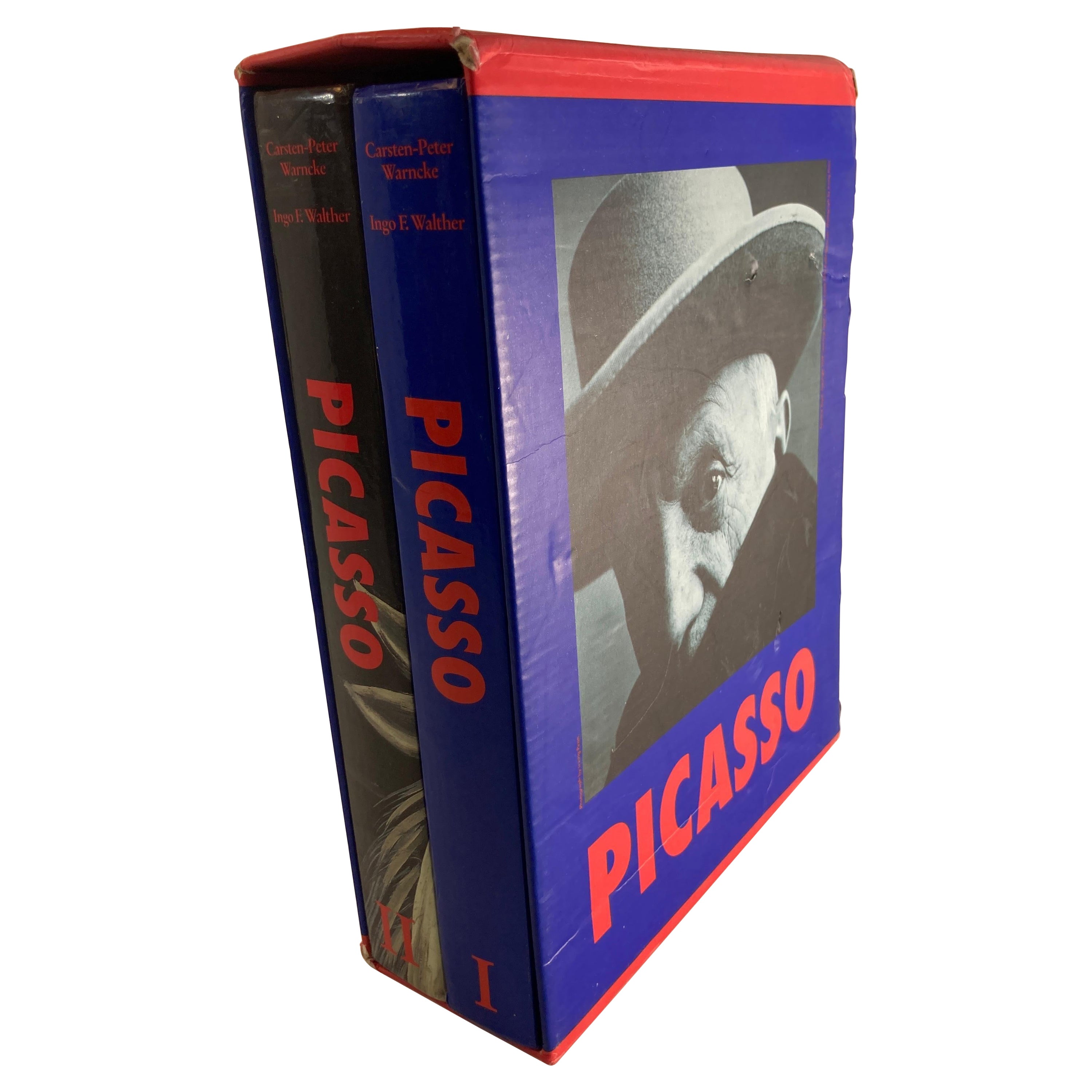 Ensemble de boîtes en 2 volumes de Picasso pour Carsten-Peter Warncke Pub Benedikt Taschen 1995