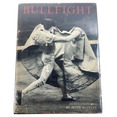 Bullfight by Peter Buckley, Hardcover Vintage Book 1958, 1st Ed