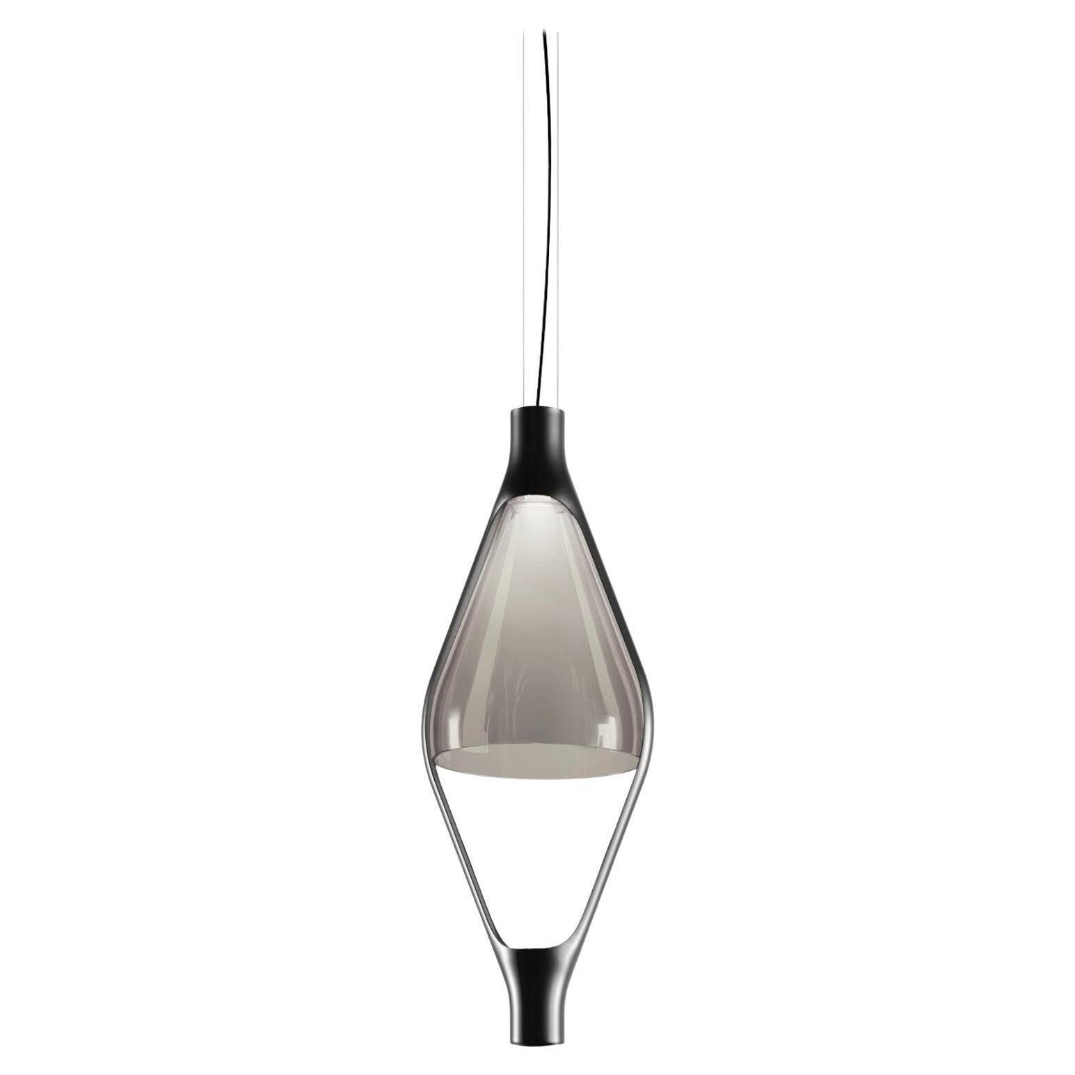 'Viceversa' Modular Suspension Lamp by Noé Lawrance for Kdln in Smoke Grey For Sale
