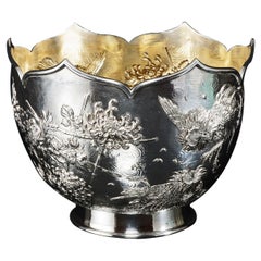 Antique Silver Aesthetic Rose Bowl