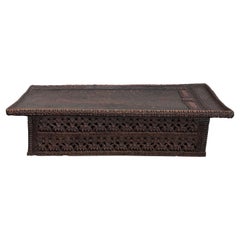 Antique Bamileke Wooden Day-Bed