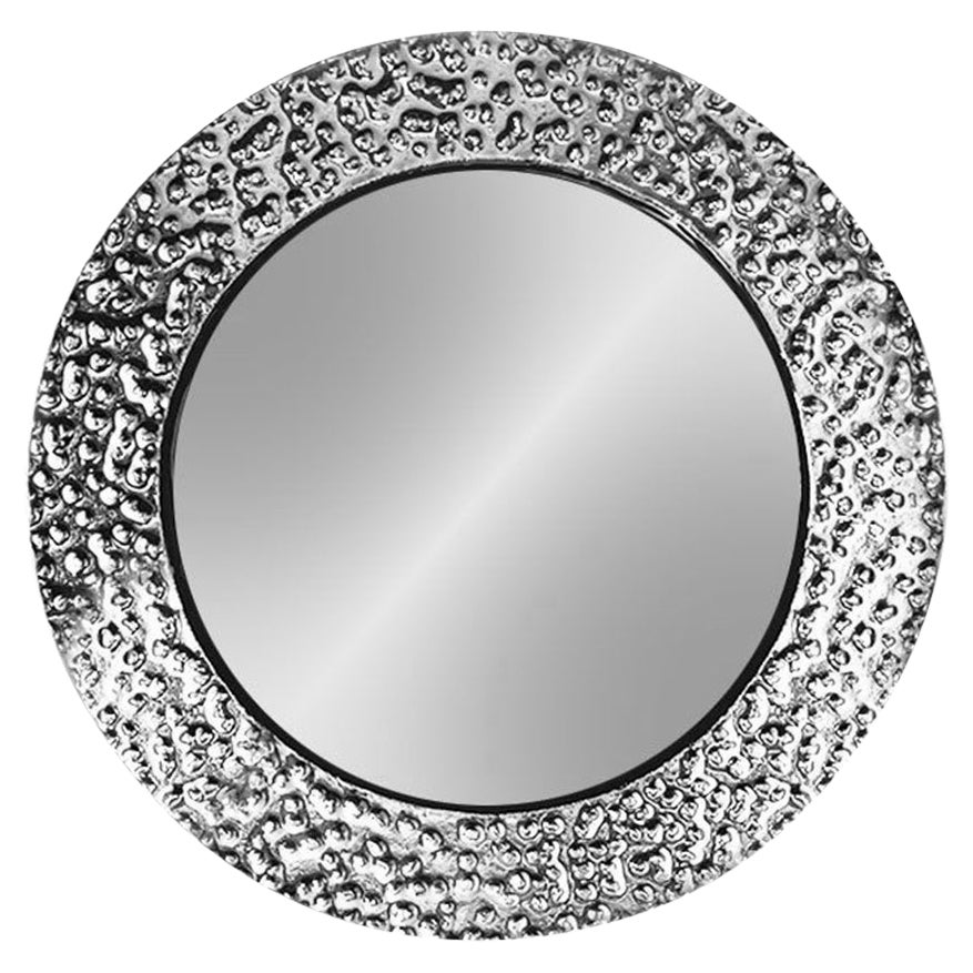 Miroir rond mercuré