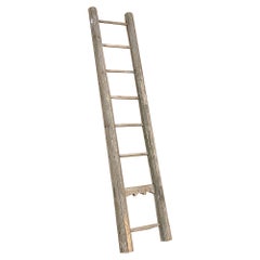 Rustic Used Swedish Step Ladder