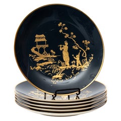 Carole Stupell Chinoiserie Porcelain Plates