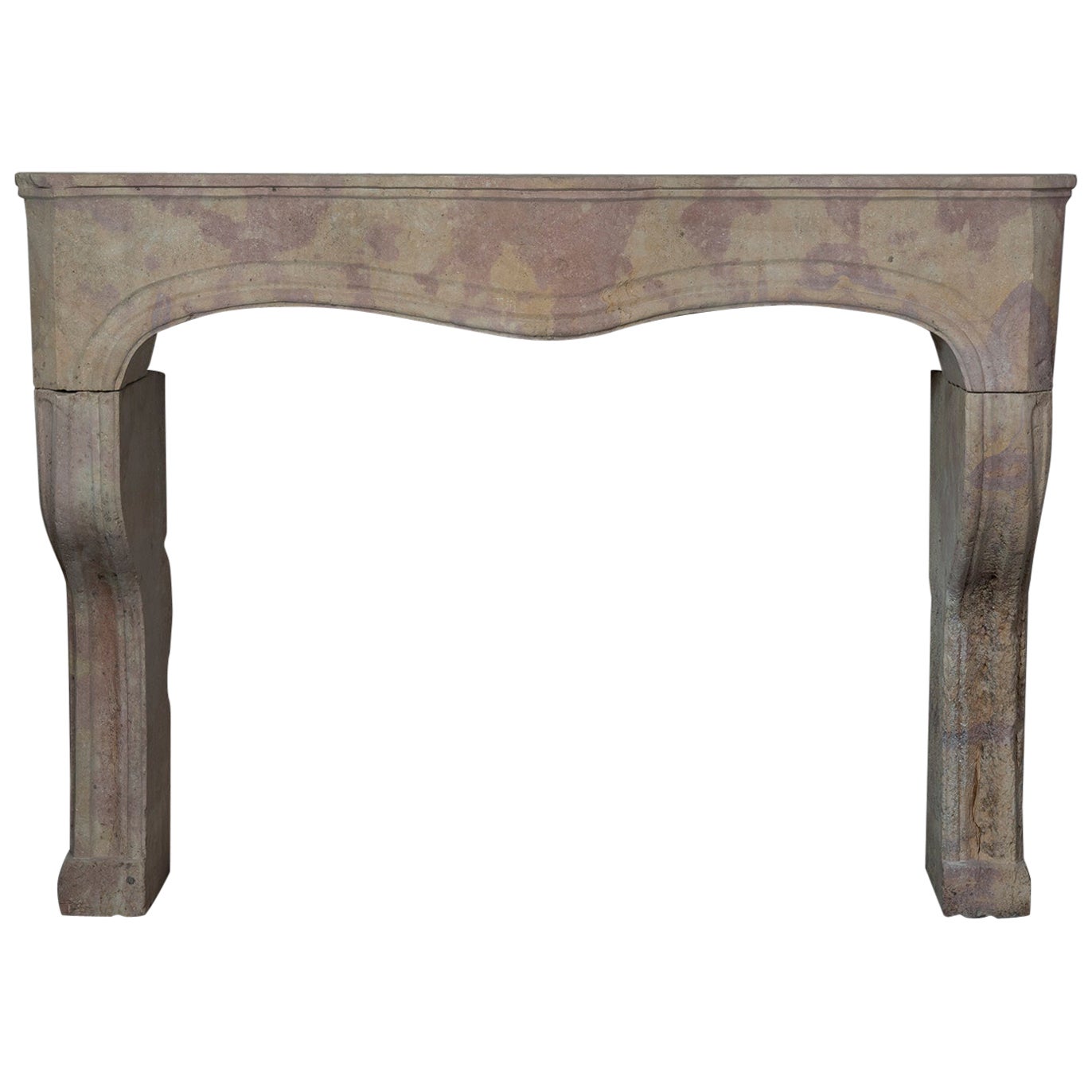 Rustic French Louis XV Fireplace For Sale