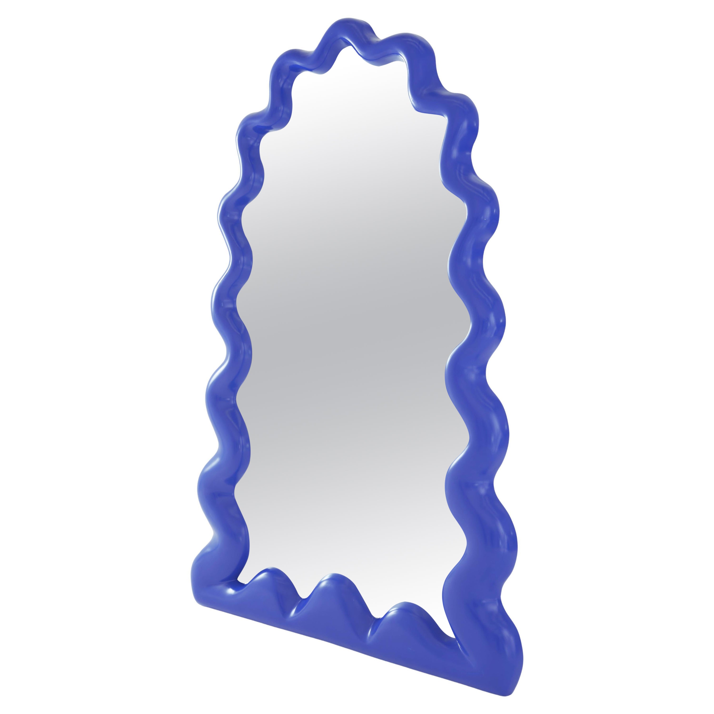 Miroir de sol La Celebracion en bleu cobalt en vente