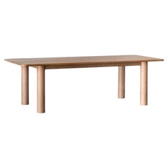 Arc Dining Table, Sienna, Minimalist Dining Table in Wood