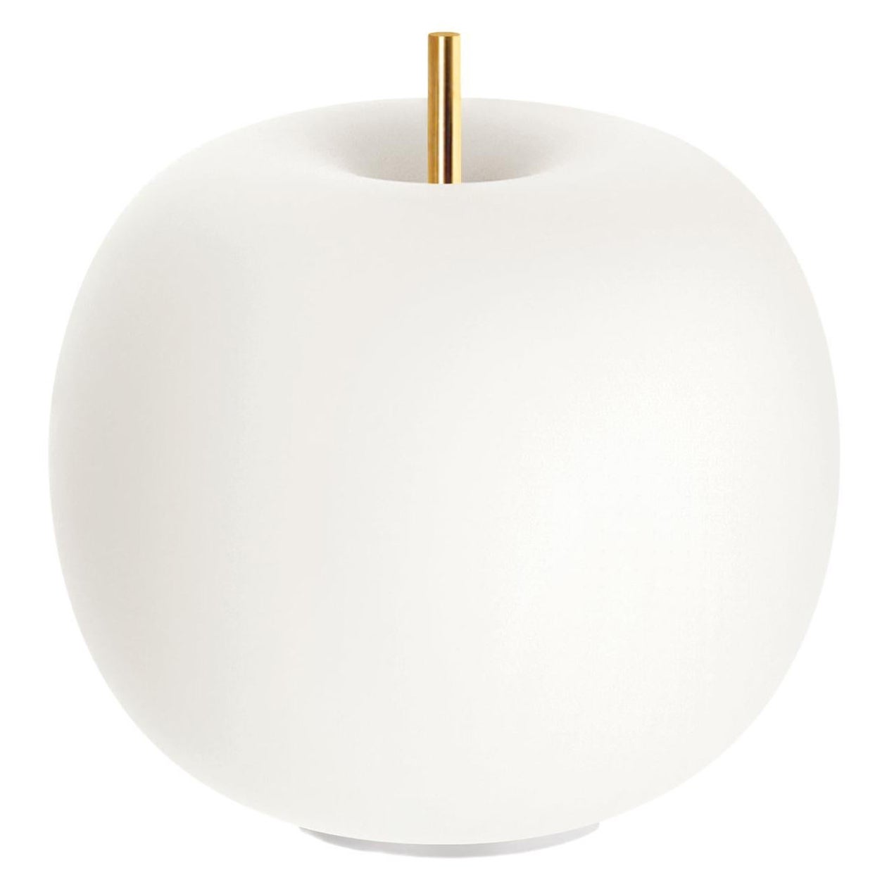 'Kushi Mobile' Opaline Glass and Brass Portable Table Lamp for KDLN