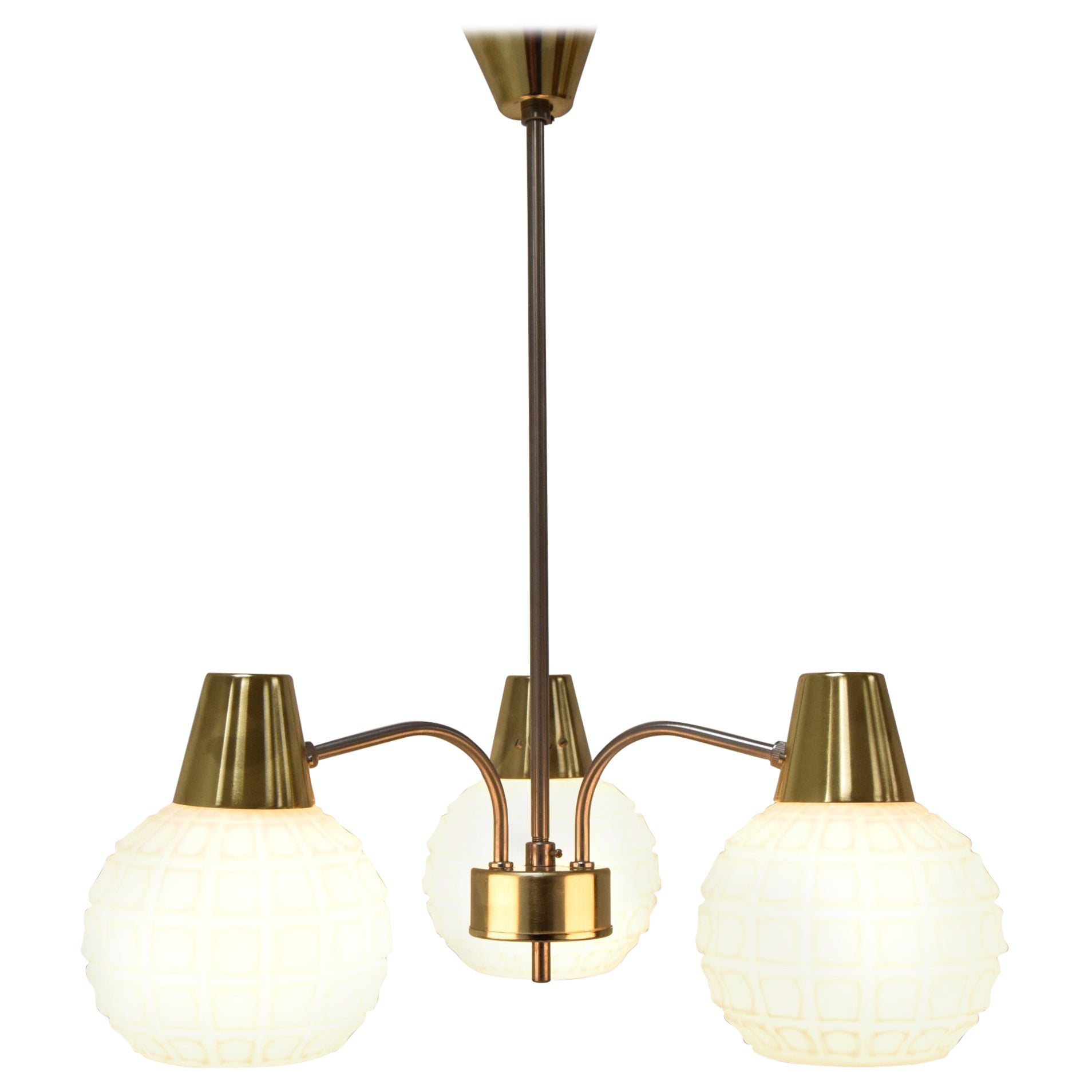 Mid-Century Chandelier by Kamenicky Senov, 1960's For Sale