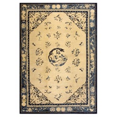 Tapis de Pékin chinois du 19ème siècle ( 8'10" x 12'9" - 270 x 390 )