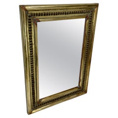 Early 20th Century Brass Framed Wall Mirror