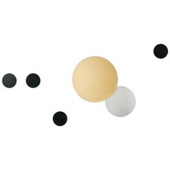 Chiodo 1, 2, 3er-Set – Kleiderbügel – schwarz + Spiegel