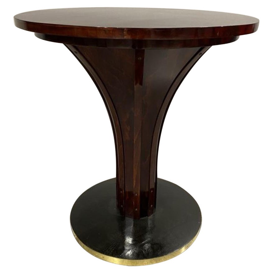 Rare table à vase Otto Prutscher n° 8350 de Thonet