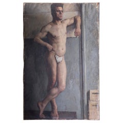 Antique Male Study by Michael Gilbery