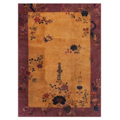 Alfombra Art Decó china de los años 20