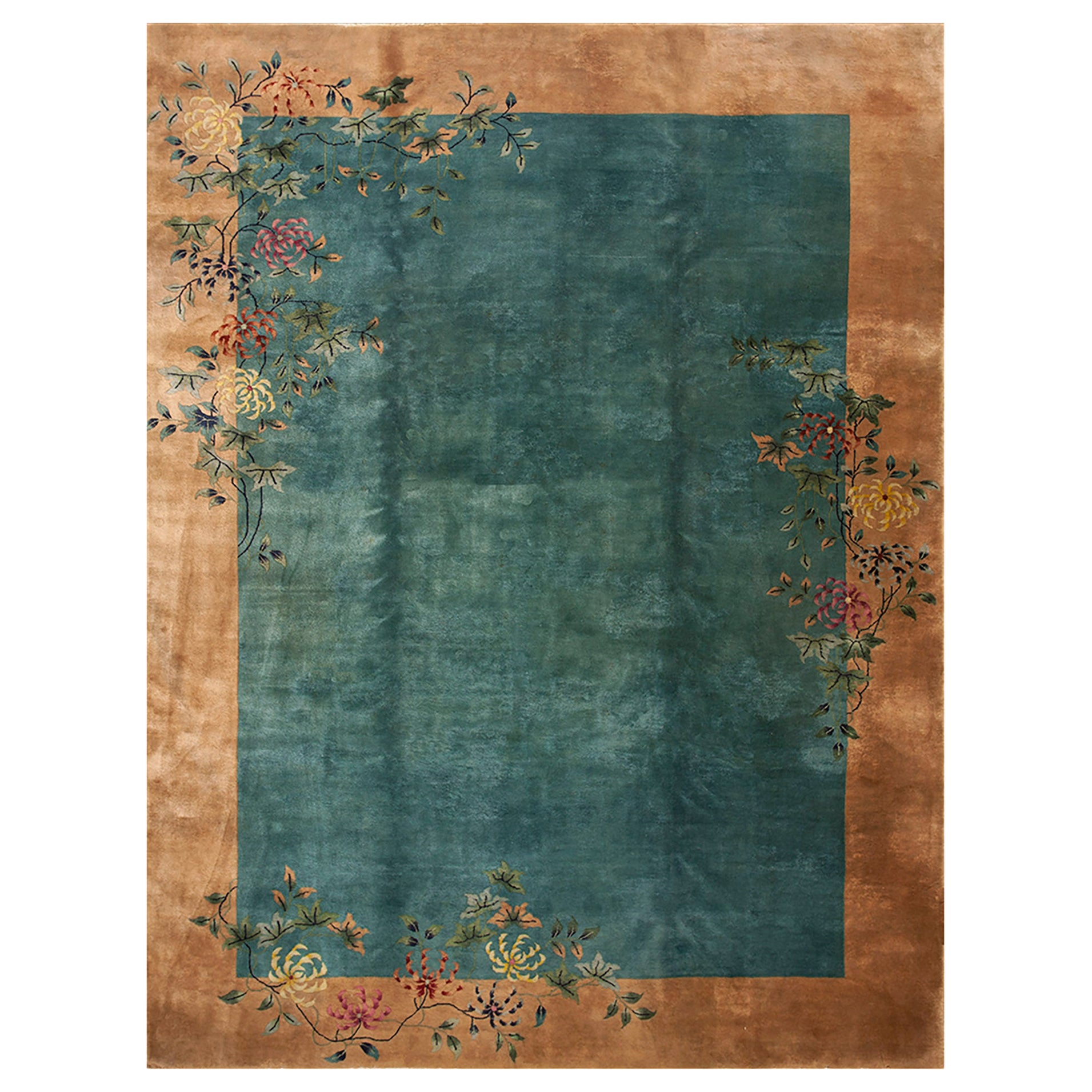 Tappeto Art Deco cinese degli anni '20 ( 8'10" x 11'6" - 270 x 350 )