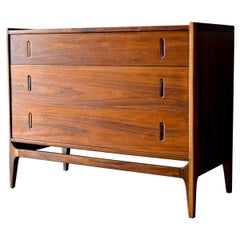 Commode à 3 tiroirs ou meuble de rangement Richard Thompson pour Glenn of California, vers 1960