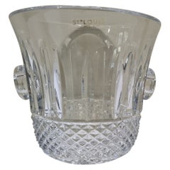 Saint Louis "Tommy" Hand-Cut Crystal Ice Bucket, France, 2022