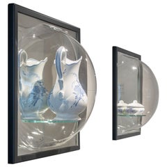 Large Square Showcase Mirror by Studio Thier & Van Daalen