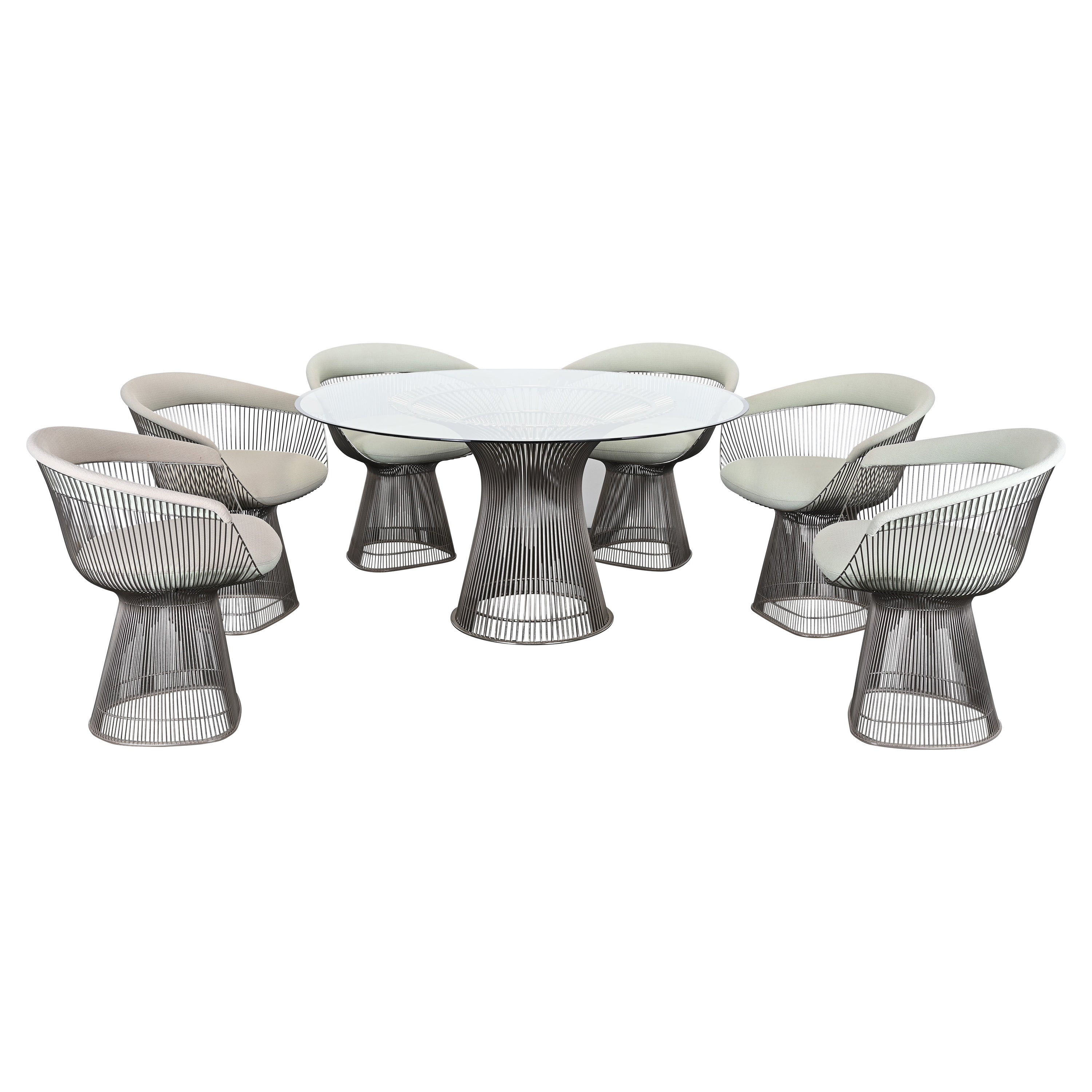 Knoll Dining Room Set Designed by Warren Platner, 20th Century For Sale