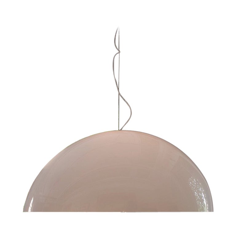 Sonora Suspension Lamp White by Vico Magistretti for Oluce