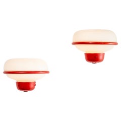 Couple of Wall Lamp Mod de Gino Sarfatti du 20ème siècle, 228 pour Arteluce, années 1950