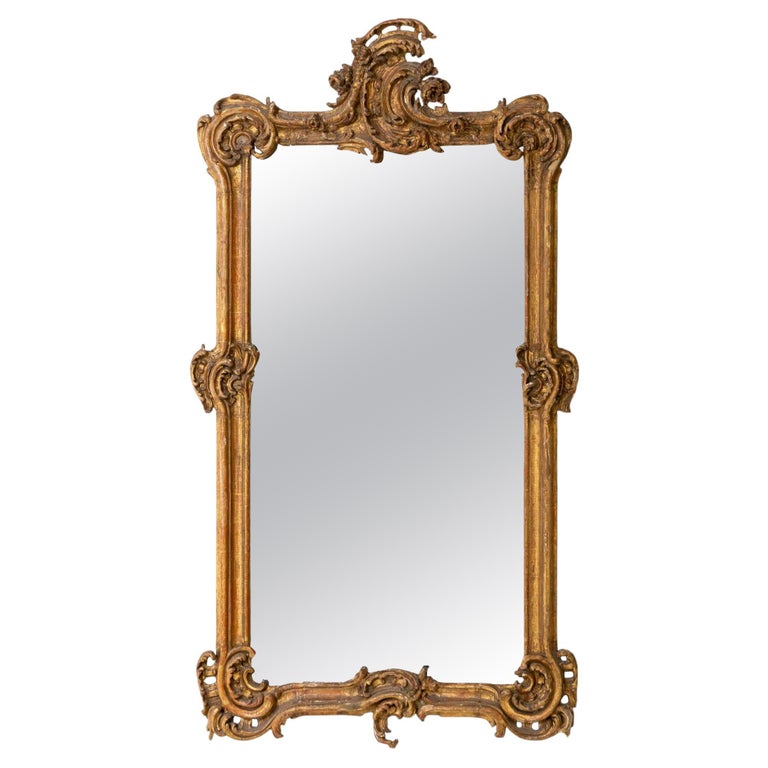 Rococo Mirror, Southern Germany 18th Century For Sale at 1stDibs