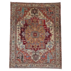 Antique Persian Serapi, circa 1920