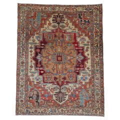 Antique Persian Serapi, circa 1920