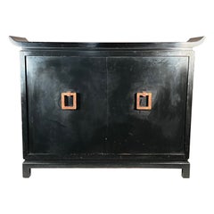 Retro Original James Mont Cabinet in Asian Style