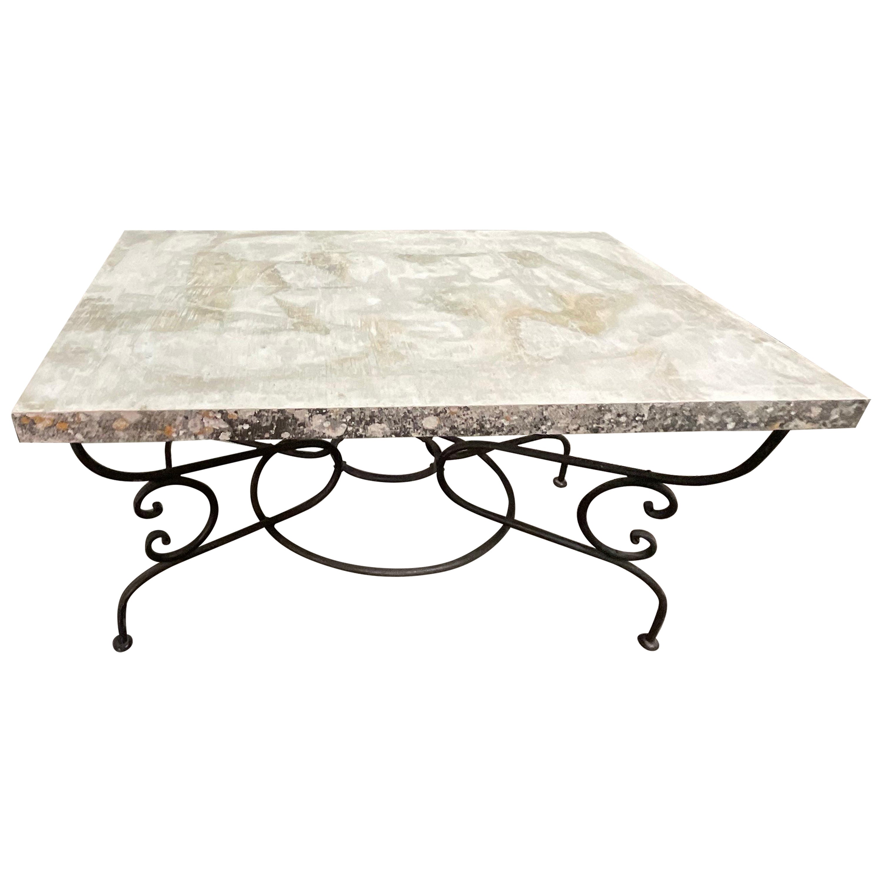 19th Century Limestone Table