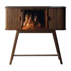 Bar Cabinet with Tambour doors - CASANOVA