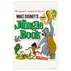 Originales Vintage-Filmplakat „The Jungle Book“, britisches Doppelkrone-Filmplakat, 1967