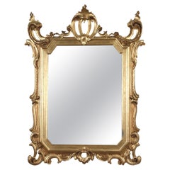Eclectic Mirror Wood Italy 19th Century