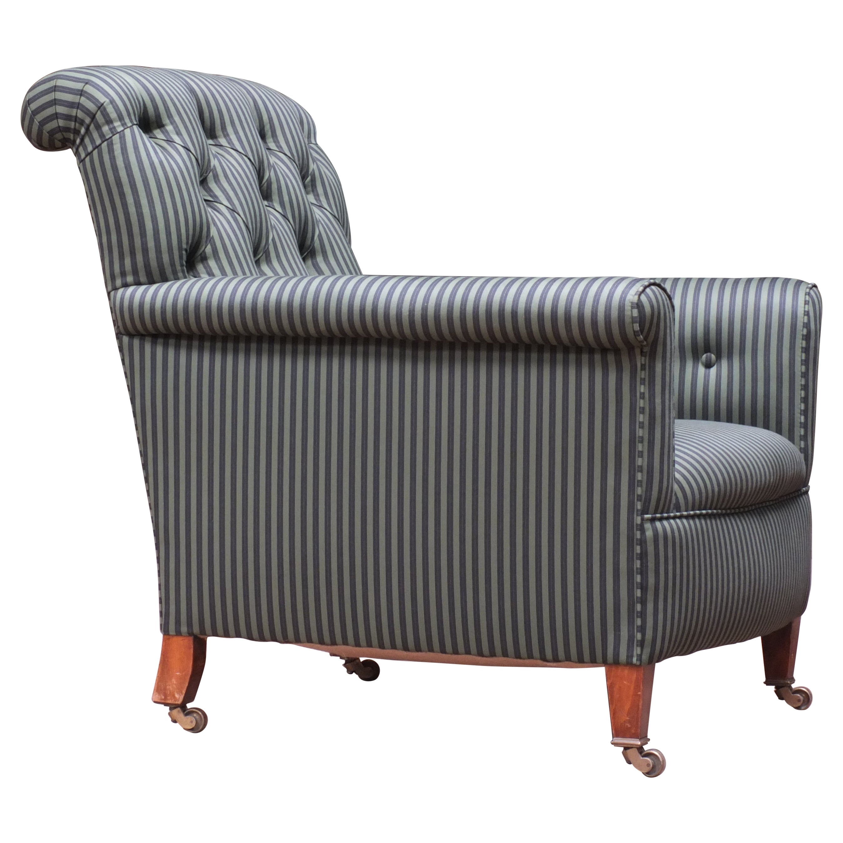 Antique Armchair the Country Tweed Armchair Bespoke Tailor Made Unique