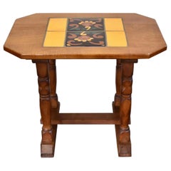 Antique Mason Monterey California Tile Table