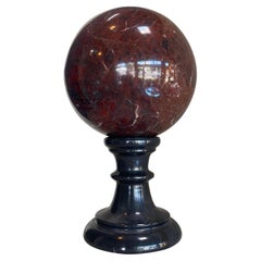 1980s Vintage Italian Marble Sphere