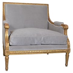 Louis XVI Style Oversize Accent Chair