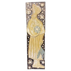 Ceramica da parete, Belgio, 1950/1960 circa