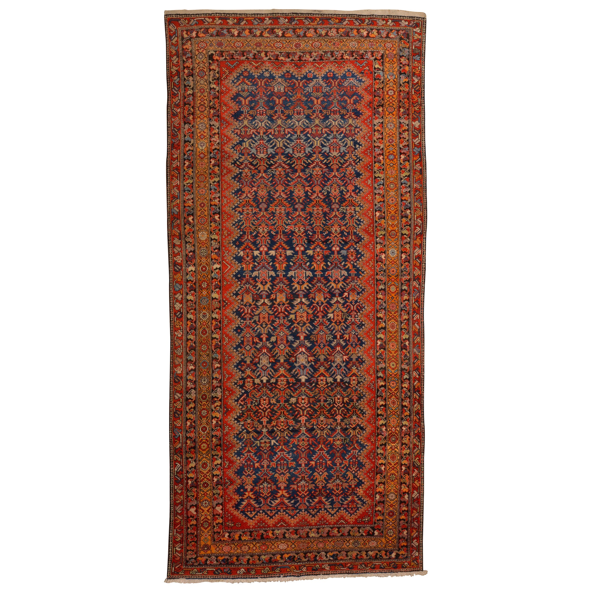 Antique Garebagh Caucasian Carpet For Sale