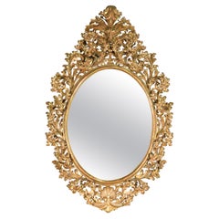 Decorative Mirror, Wood, Etc. 19th Century